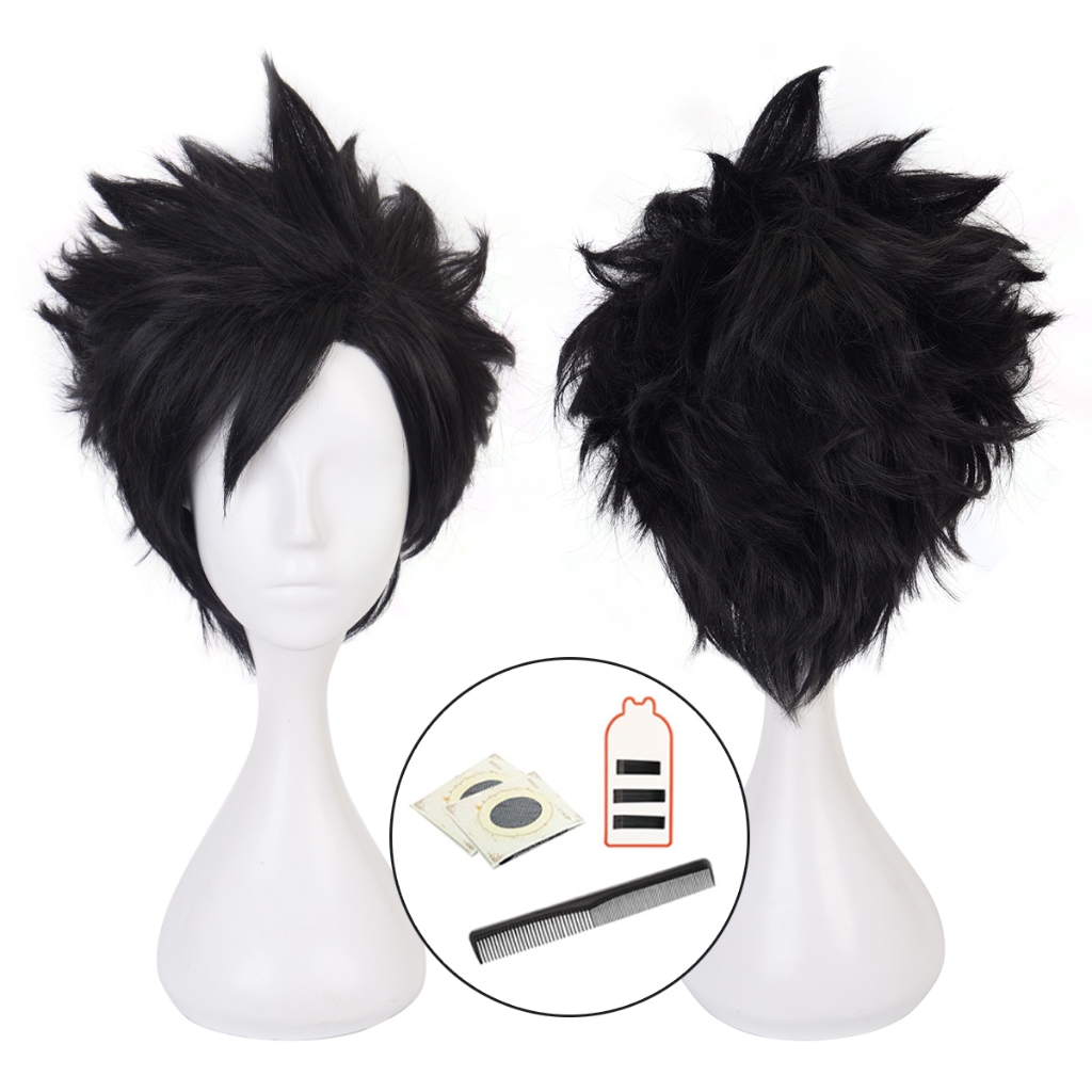 Holoun haikyuu Wig Tóc Giả Hóa Trang Nhân Vật Phim Hoạt Hình shoyo hinata Wig
