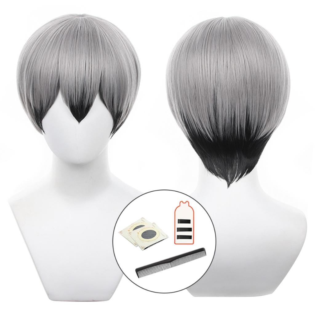 Holoun haikyuu Wig Tóc Giả Hóa Trang Nhân Vật Phim Hoạt Hình shoyo hinata Wig