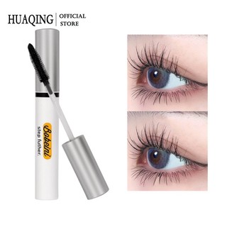 Mascara HUAQING màu đen chống thấm nước chuốt dày dài mi hai màu