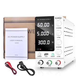 Máy cấp nguồn nguồn dc điều chỉnh kuaiqu bộ điều chỉnh nguồn điện 4 số dc 12v 10a 24v 30v usb 5v 2a 48v 60v 80v 120v