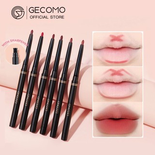 Bút kẻ viền môi GECOMO chất nhung lì mềm mượt tạo đường viền môi đầy đặn
