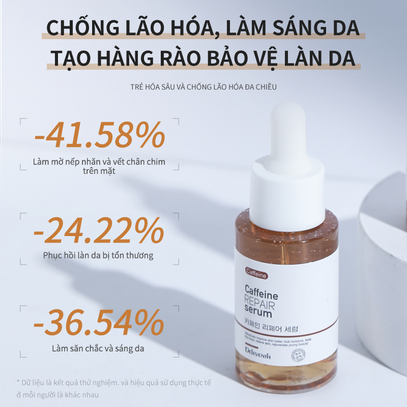 DEleventh Arbutin Tinh Chất Cà Phê 37ml Dưỡng Ẩm Làm Trắng Sáng Da Chống Dị Ứng Chống Lão Hóa 37ml