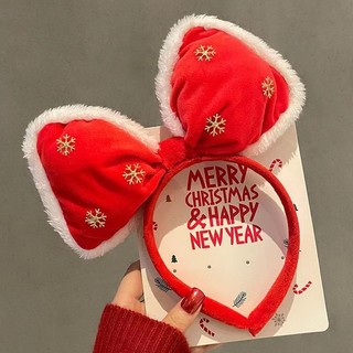 Băng Đô Cài Tóc Hình Sừng Hươu Giáng Sinh