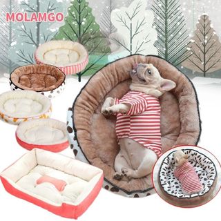 Nệm Ngủ MOLAMGO Ấm Áp Mùa Đông Cho Chó Mèo Lớn Nhỏ