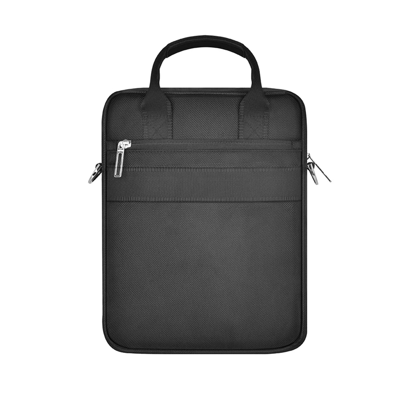 Túi lớp dọc WiWU Hali cho MacBook Air Pro 13 14 inch Da Polyester chống thấm nước Da PU Business Briefcase Máy tính bảng Máy tính xách tay Túi đựng cho iPad Pro 11 Air 4 5 Hộp đựng túi nhiều túi