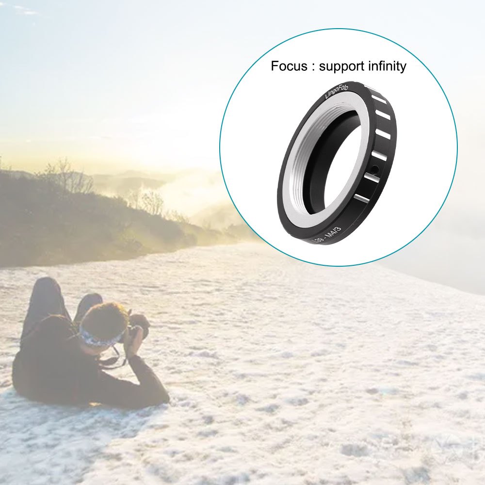 Ngàm Chuyển Đổi Ống Kính leica 39mm m39 l39 Sang olympus panasonic m4 / 3 m43