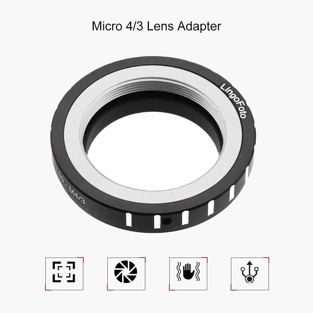 Ngàm Chuyển Đổi Ống Kính leica 39mm m39 l39 Sang olympus panasonic m4 / 3 m43