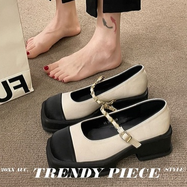 FEIJIANU  Dép nữ giày búp bê nữ Hở Ngón Đế Dày Thời thượng Thể thao và thời trang Thể thao Cá tính FDL2300MPG 41Z231012