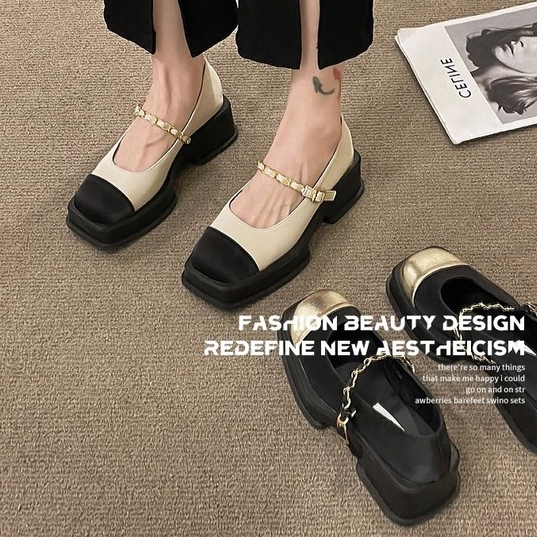 FEIJIANU  Dép nữ giày búp bê nữ Hở Ngón Đế Dày Thời thượng Thể thao và thời trang Thể thao Cá tính FDL2300MPG 41Z231012