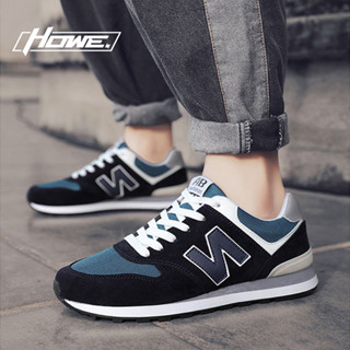 Howe. 2023 Giày thể thao nam phong cách cổ điển Chạy bộ hình chữ N Giày Forrest Gump