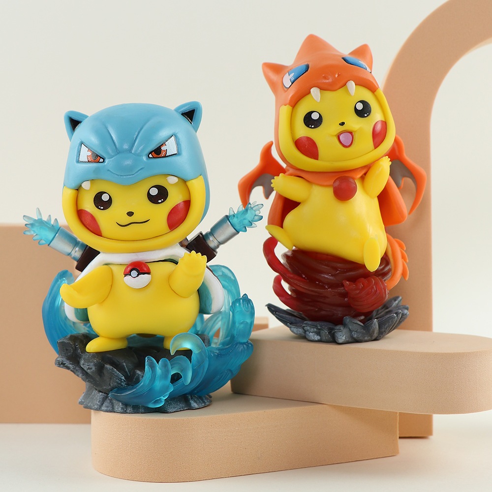 1 Mô Hình Nhân Vật Phim Hoạt Hình pokemon 12cm