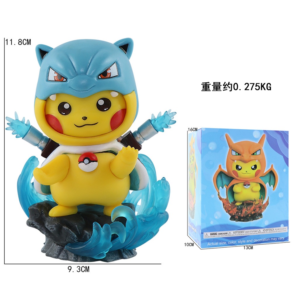 1 Mô Hình Nhân Vật Phim Hoạt Hình pokemon 12cm