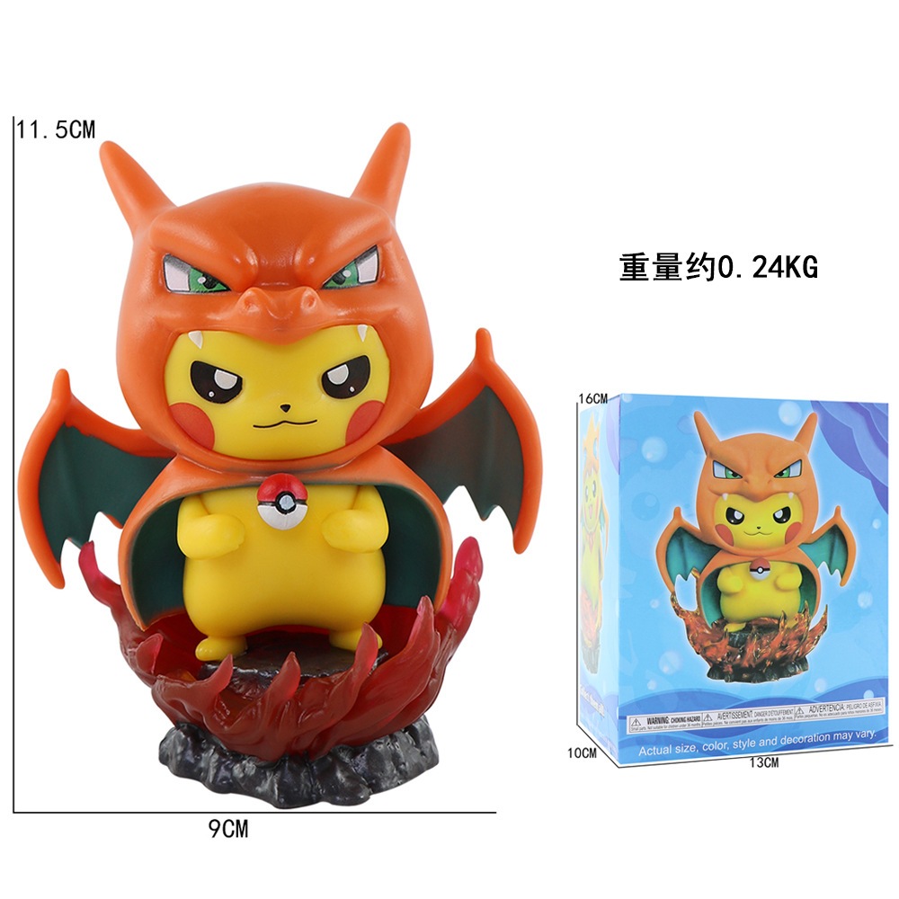 1 Mô Hình Nhân Vật Phim Hoạt Hình pokemon 12cm
