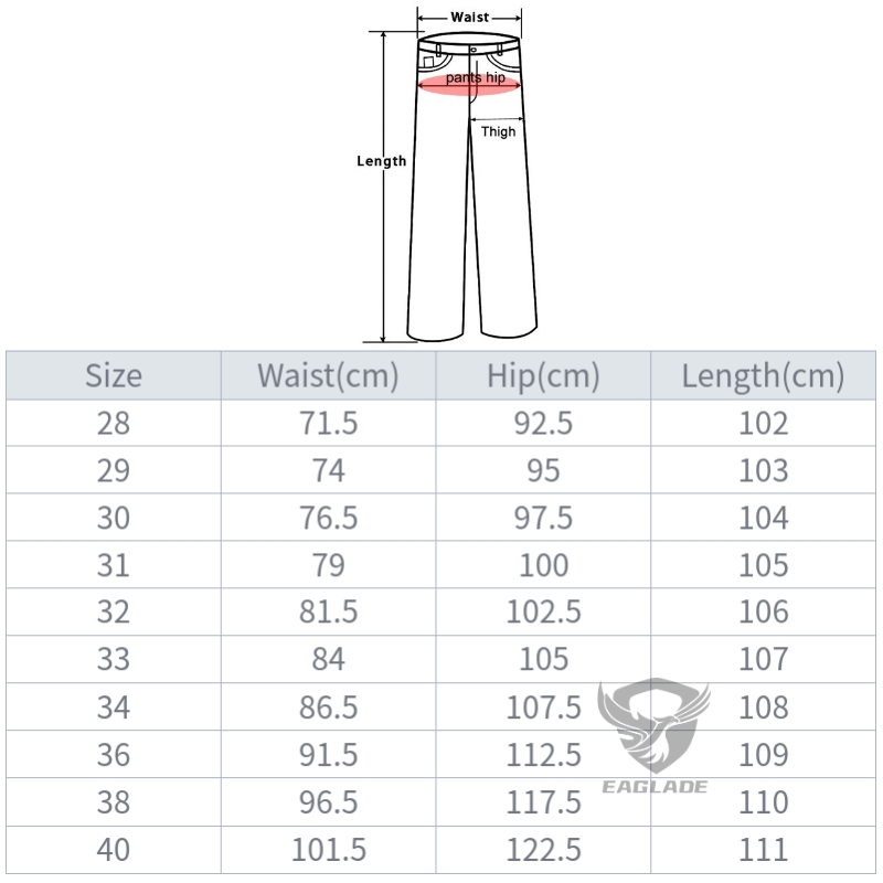 Quần Jean Hàng Hiệu Denim Eagllage Cho Nam 6699 Màu Xanh Lam