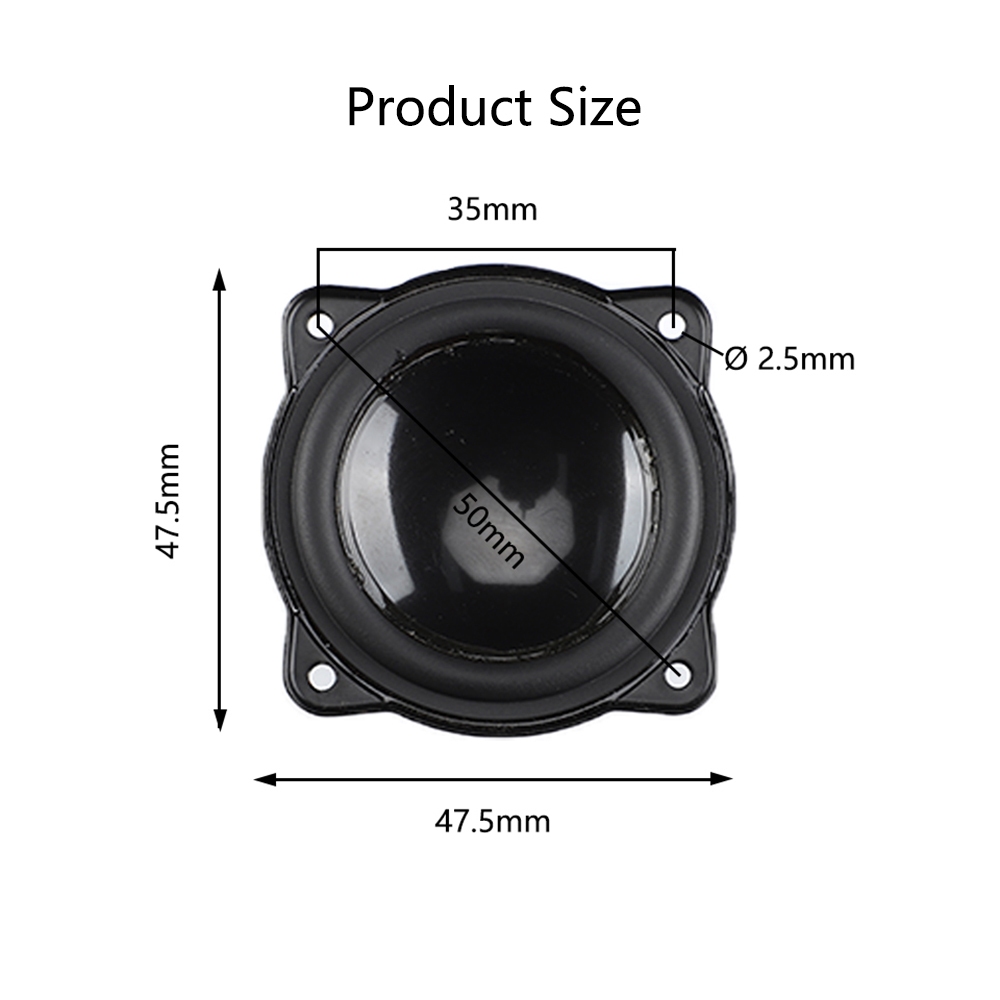 Aio Set 2 Loa 1.8 inch 4 ohm 6w hifi Dành Cho Gia Đình