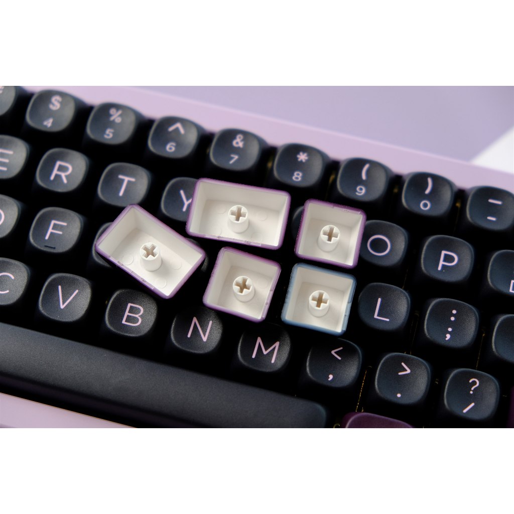 Keycaps sen đen GMK, 126 phím keycaps MOA Profile DYE-SUB Keycaps GMK cá nhân hóa cho bàn phím cơ