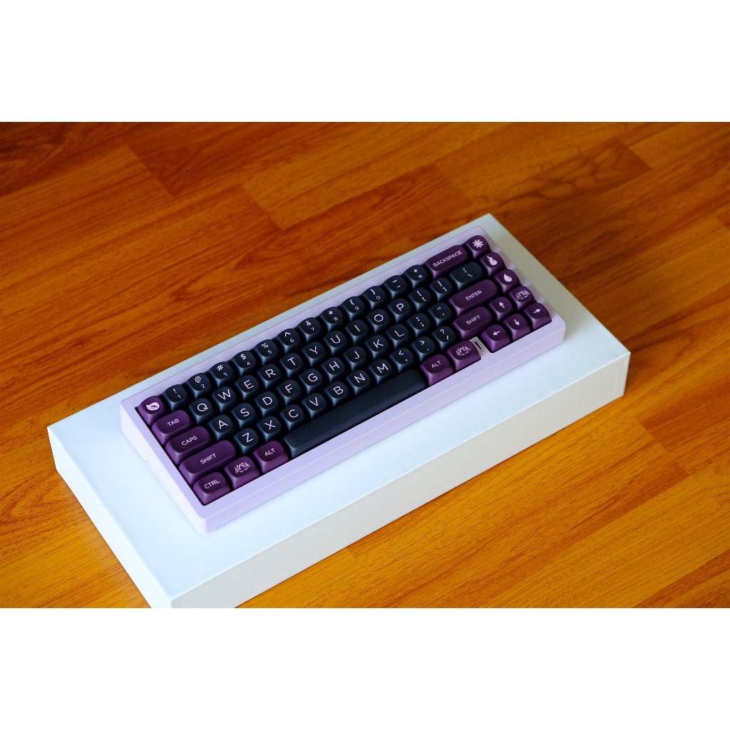 Keycaps sen đen GMK, 126 phím keycaps MOA Profile DYE-SUB Keycaps GMK cá nhân hóa cho bàn phím cơ