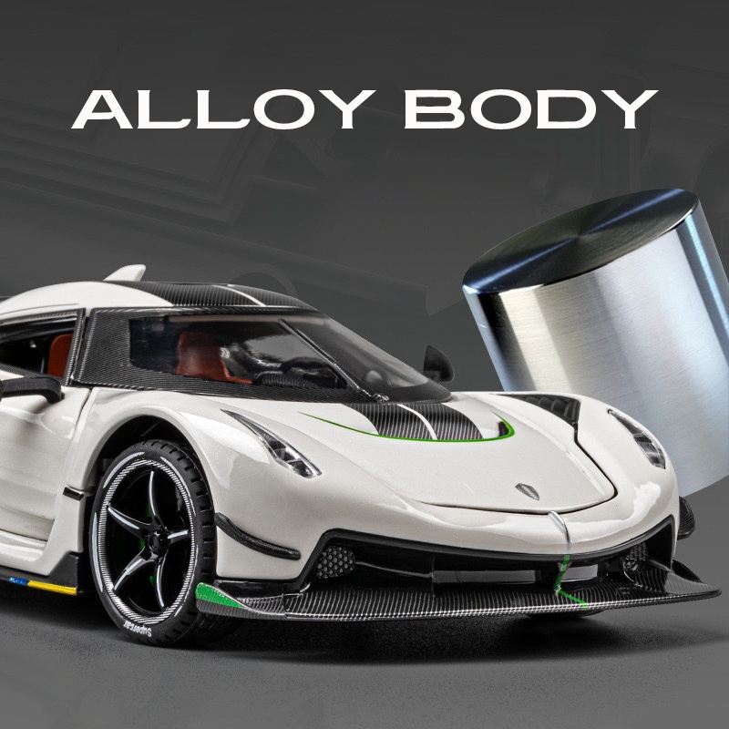 Mô Hình Xe Hơi koenigsegg jesko Bằng Hợp Kim Tỉ Lệ 1: 24