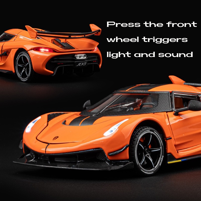 Mô Hình Xe Hơi koenigsegg jesko Bằng Hợp Kim Tỉ Lệ 1: 24