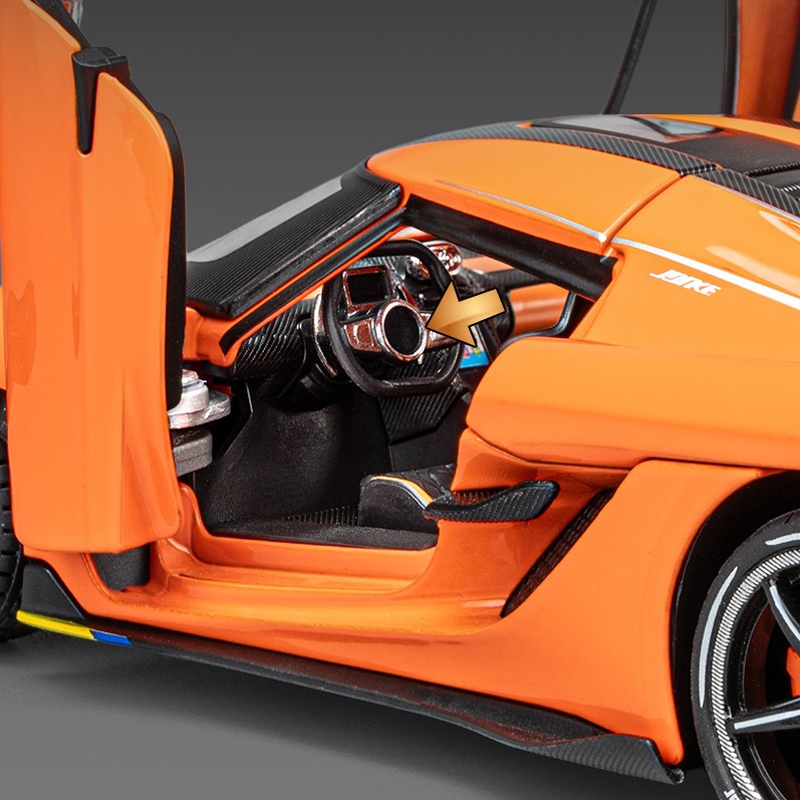 Mô Hình Xe Hơi koenigsegg jesko Bằng Hợp Kim Tỉ Lệ 1: 24