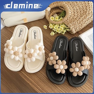 Clemine Dép Đế Xuồng Đính Hoa Ngọt Ngào Thời Trang Cho Nữ