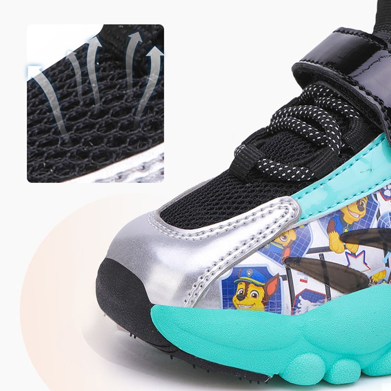 Paw patrol Giày Thể Thao Đế Mềm Thời Trang Xuân Thu Cho Bé Trai 3-5 Tuổi