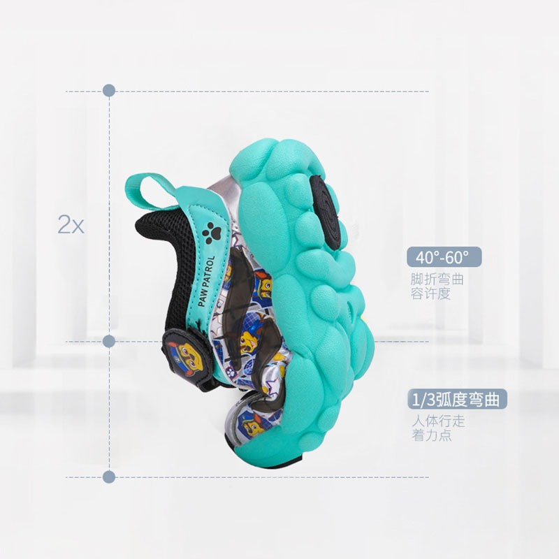 Paw patrol Giày Thể Thao Đế Mềm Thời Trang Xuân Thu Cho Bé Trai 3-5 Tuổi