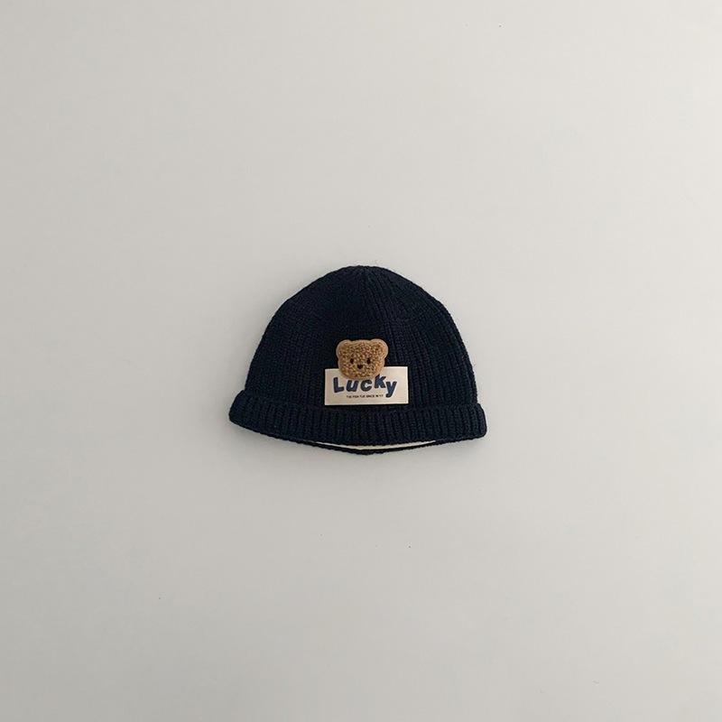 Mũ Len Thu Đông Siêu Dễ Thương Dày Dặn Giữ Ấm Cho Bé Trai Và Gái