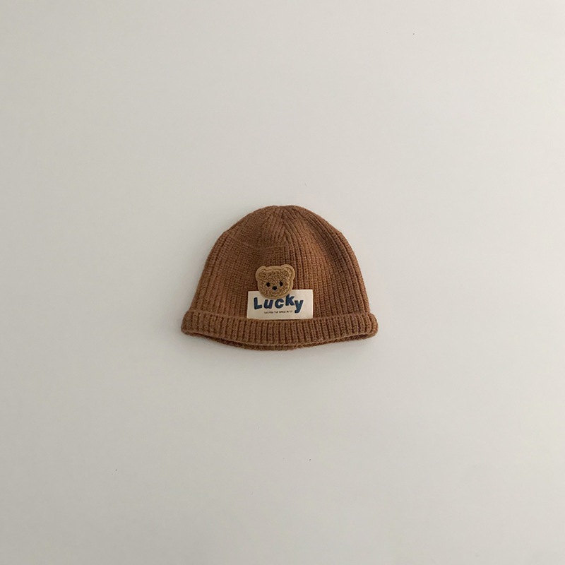 Mũ Len Thu Đông Siêu Dễ Thương Dày Dặn Giữ Ấm Cho Bé Trai Và Gái