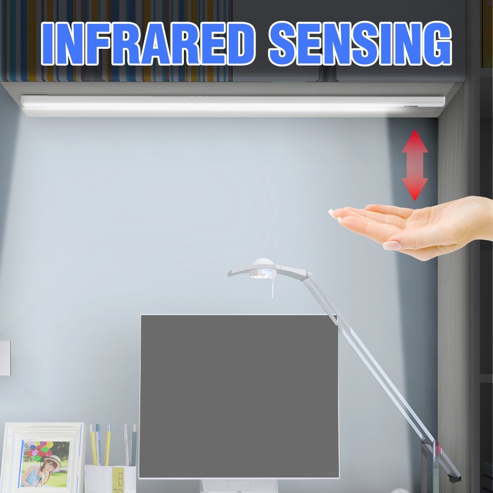 LED quét tay cảm ứng tủ ánh sáng USB cung cấp năng lượng nhà bếp phòng ngủ phòng khách trang trí ánh sáng 5V cực Dimmable Bedhead Mini Night Light