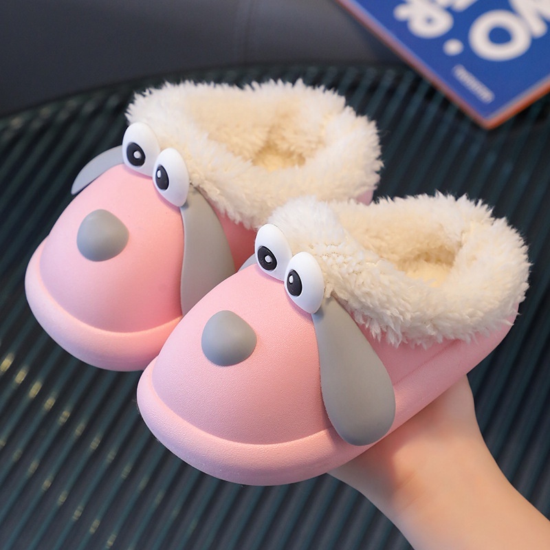 Dép Bông Đi Trong Nhà Hình Khủng Long Dễ Thương Cho Bé