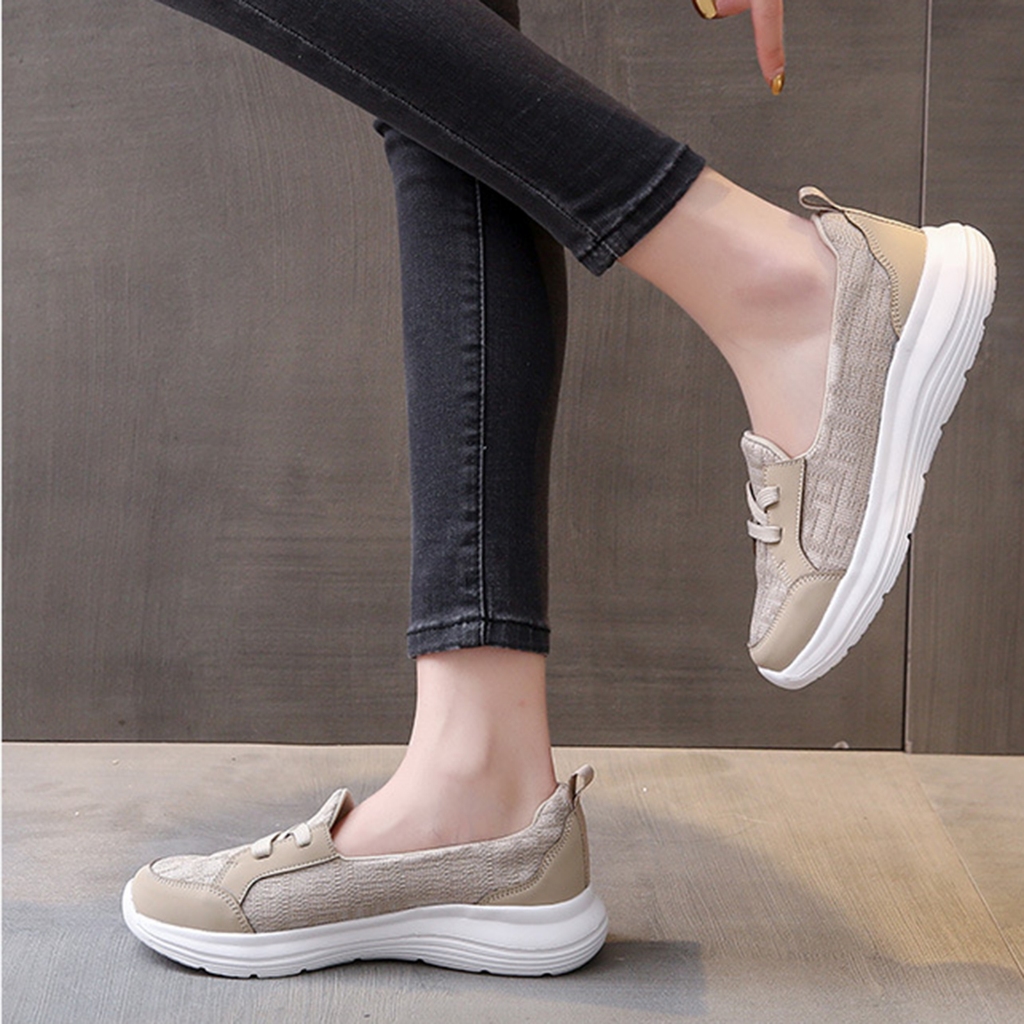 Giày Thể Thao Chống Trượt Thiết Kế Đơn Giản Làm Quà Tặng Sinh Nhật Năm Mới Cho Bạn Gái