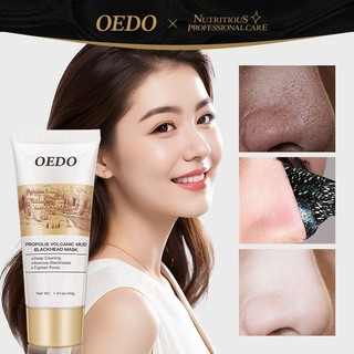 Mặt Nạ Bùn núi lửa Lột Mụn Đầu Đen OEDO Làm Sạch Sâu Kiểm Soát Dầu Mặt Nạ Loại Bỏ Sóc Da Hiệu Quả Dưỡng Trắng Da Cấp ẩm Chống Lão Hóa 40g