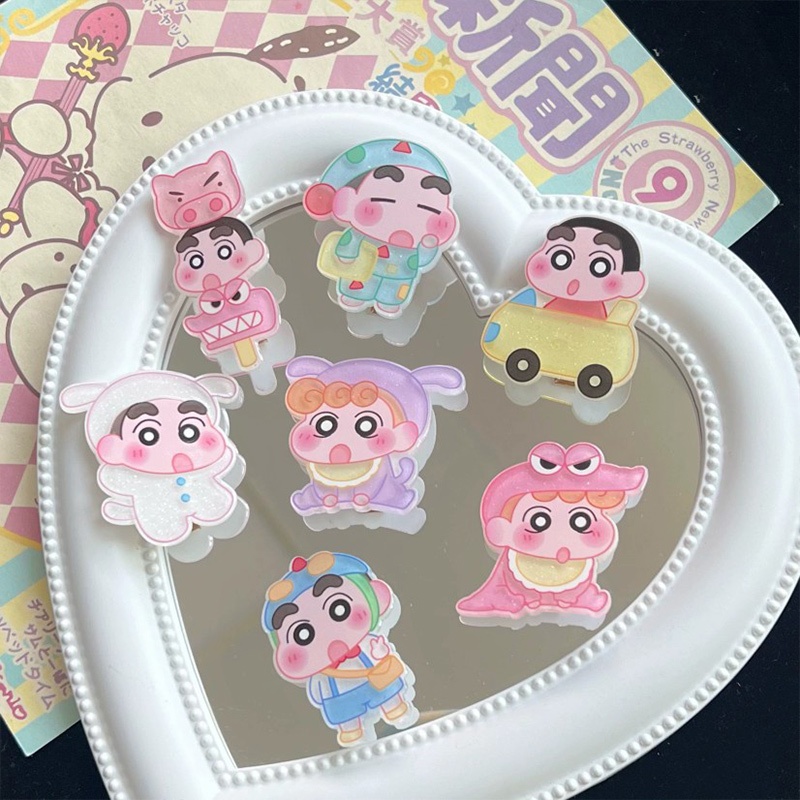 ✨✨Kẹp Tóc Bằng acrylic Hình Hoạt Hình Dễ Thương Cho Nữ