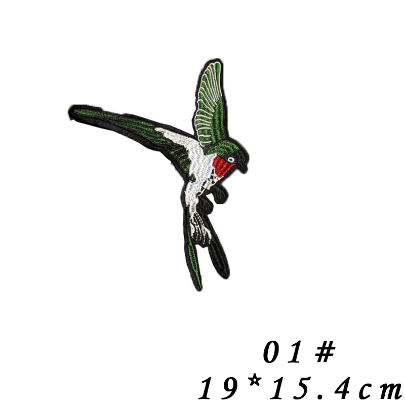 1 Miếng Vải Thêu Hình Hoa Sen Phong Cách Vintage