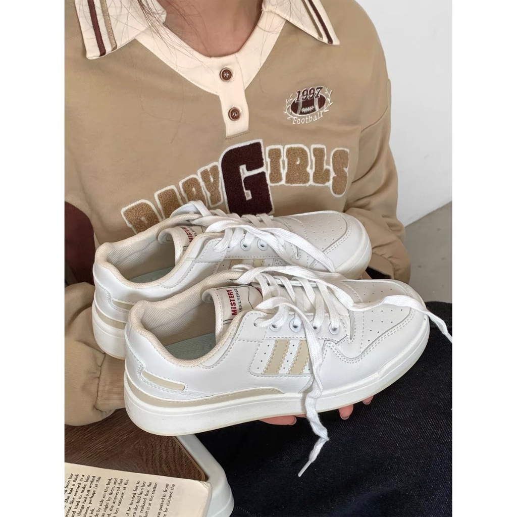 Giày Sneaker Thời Trang Phong Cách Hàn Quốc Cho Nữ