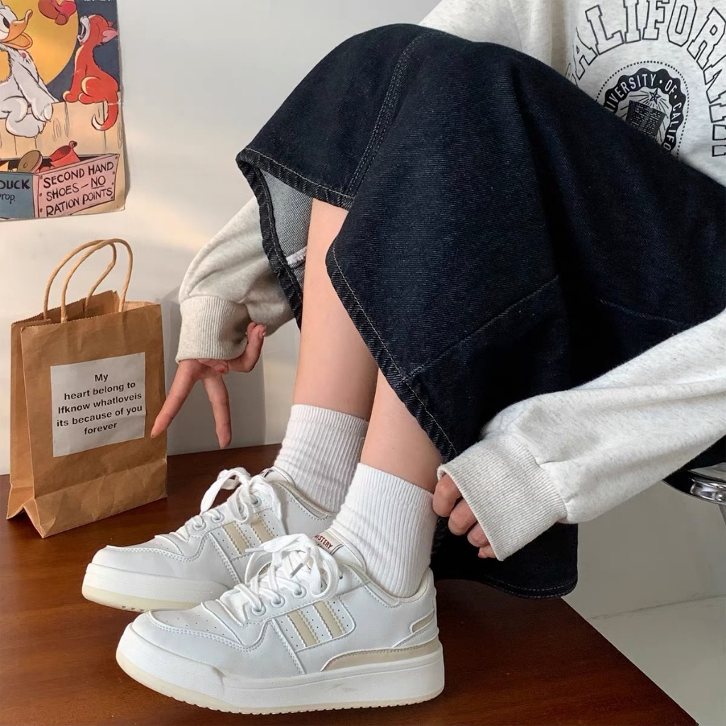 Giày Sneaker Thời Trang Phong Cách Hàn Quốc Cho Nữ