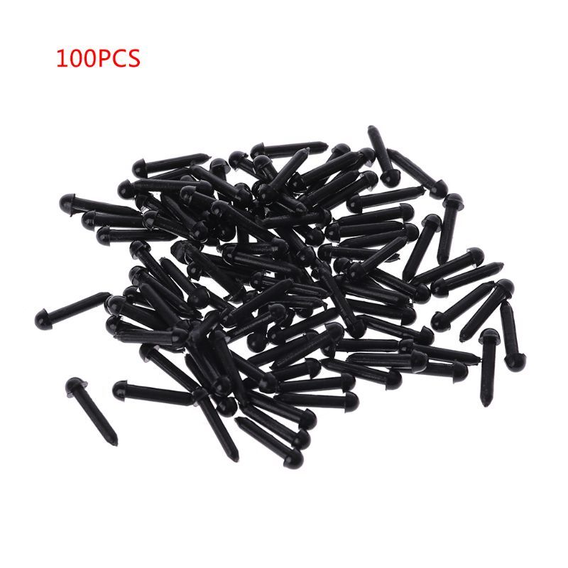 Set 100 Con Mắt Nhựa 3mm / 4mm / 5mm / 6mm Cho Búp Bê