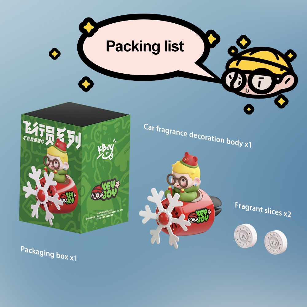 Nước Hoa Xoay Gắn Khe Điều Hòa Xe Hơi Làm Mát Không Khí Kiểu Hoàng Tử Năm Mới