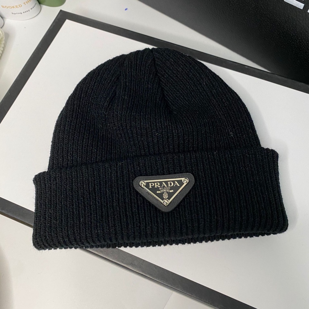 Pra Mũ beanie Dệt Kim Thời Trang Cho Nam Nữ