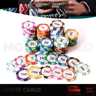 Las Vegas Chip poker có số dòng Vương niệm loại cao cấp token cho boardgame