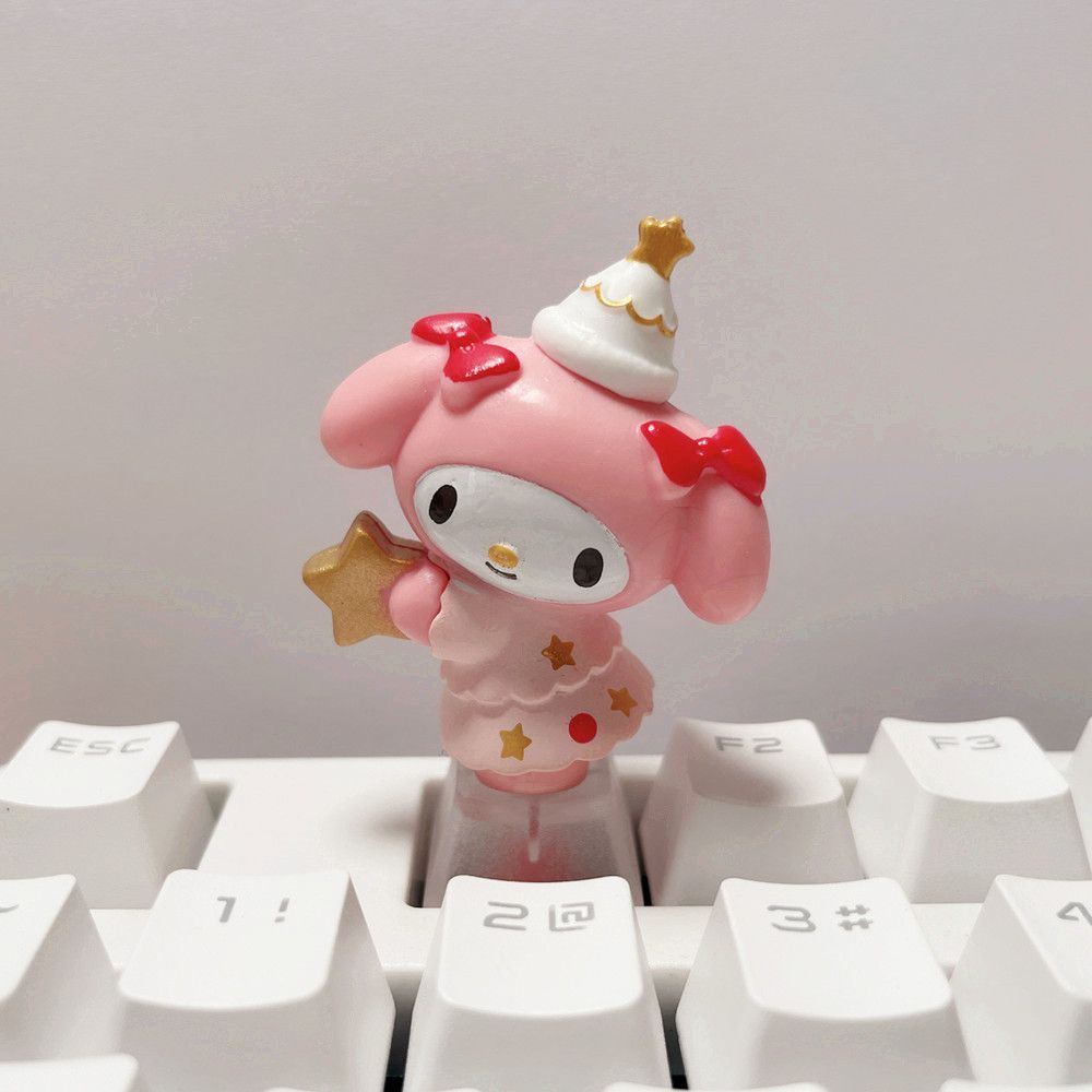 Mới Bàn Phím Cơ Kuromi yugui Họa Tiết Giáng Sinh Dễ Thương