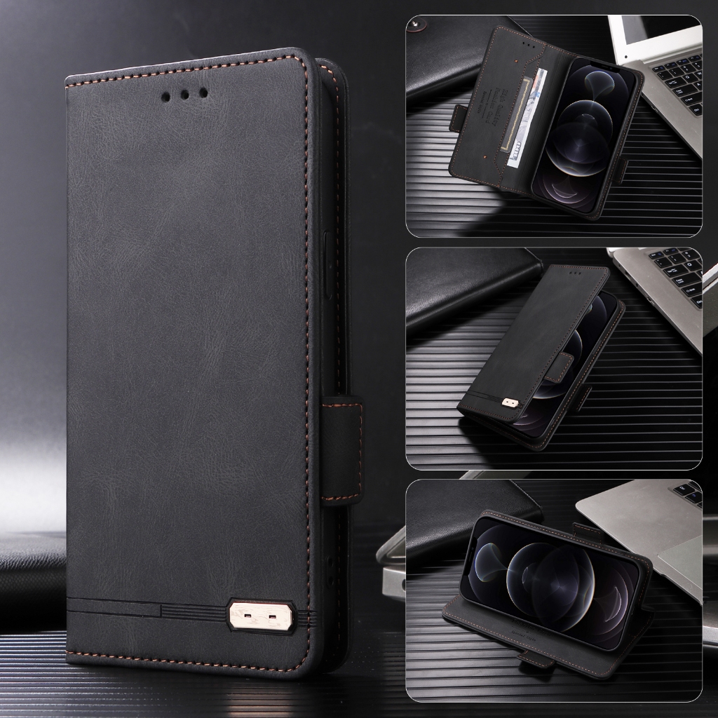 Ốp Cho OPPO Reno 11 5G /11F /11 Pro /Reno 10 Pro+ /Reno 8T  /Reno 8/8 Z Pro Find X5 Pro Reno 7/7 Z Reno 6/6 Z Pro Reno 5 Bao Da Điện Thoại Dạng Ví Chống Trộm