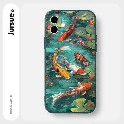 Ốp lưng JURSUE chống bẩn mềm dễ thương đẹp độc lạ Cho iPhone 17 16 15 14 13 12 11 Pro Max SE 2020 X XR XS ip 8 7 Plus XYY4335
