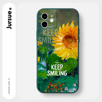 Ốp lưng JURSUE chống bẩn mềm dễ thương đẹp độc lạ Cho iPhone 17 16 15 14 13 12 11 Pro Max SE 2020 X XR XS ip 8 7 Plus XYAB248