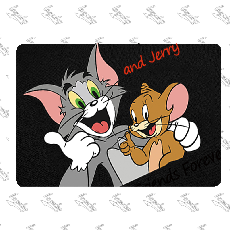 Áo phông nam wash BEEYANBUY áo thun cổ tròn tay lỡ in hình Tom and Jerry unisex ulzzang 100% cotton-Y0563