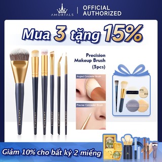 (Mua 3 tặng 15%）Cọ Trang Điểm Cọ che khuyết điểm Cọ kẻ mắt Cọ phấn phủ cọ má hồng AMORTALS Cọ trang điểm chuyên nghiệp chính xác cọ Trang Điểm đa năng