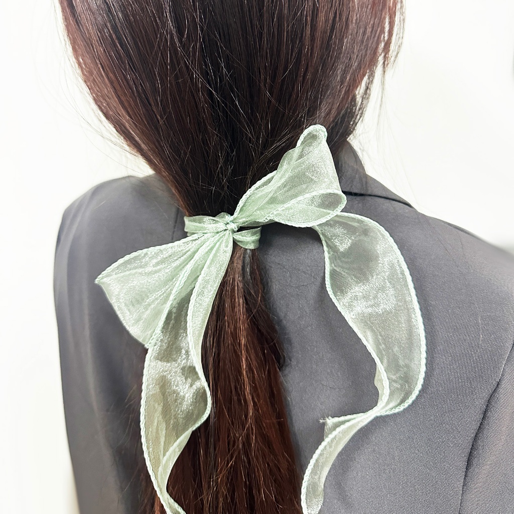 2.2/10m fishtail chiffon ribbon sóng cạnh Organza sợi Ribbon bó hoa quà tặng đóng gói đám cưới bên trang trí may cung cấp
