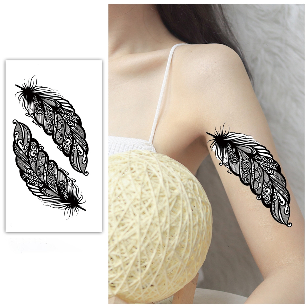 JOJO COCO Hình Xăm Dán Chống Thấm Nước Không Phản Quang Hình Động Vật Và Cây Cối