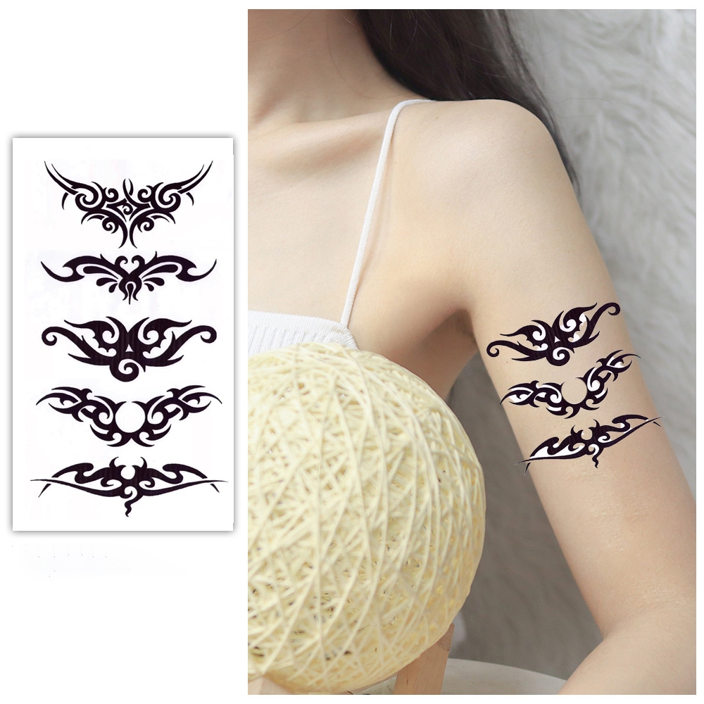 JOJO COCO Hình Xăm Dán Chống Thấm Nước Không Phản Quang Hình Động Vật Và Cây Cối